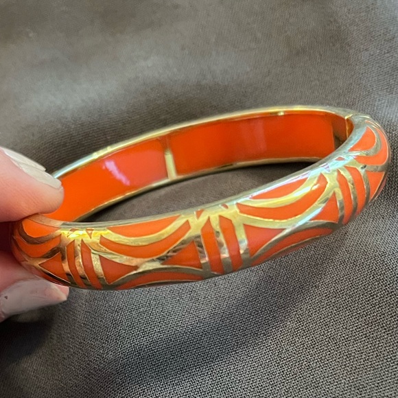 AHC Pillar bracelet;orange and gold - Picture 2 of 4